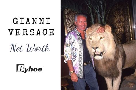 antonio e gianni versace|gianni versace net worth at death.